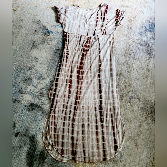 ** 2/$20 ** Tie-Dye Maxi dress with POCKETS! - Picture 9 of 14